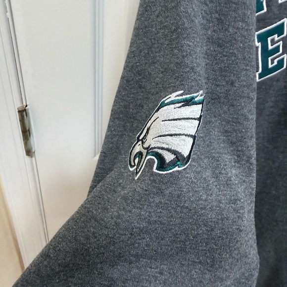 NWT Philadelphia Eagles Gray Hoodie, Size Medium - Picture 6 of 7
